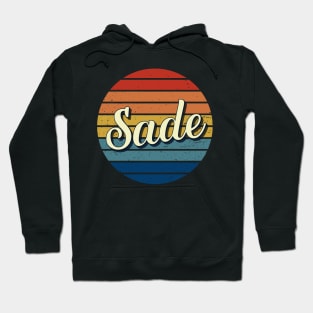 Sade Vintage Retro Circle Hoodie